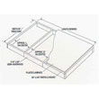 Biesemeyer Right Hand Extension Table 78-852 Biesemeyer Right Hand Extension Table Gray (Universal Table Board for 50" Systems) 78-852