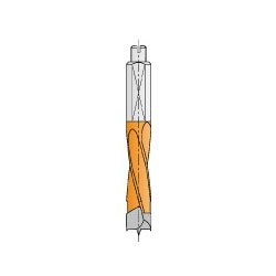 306.060.11 CMT 4 Flute 55 mm TCT Dowel Drill - 6 mm diameter RH 306.060.11