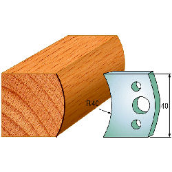 CMT Profile Knives 690.008 Pair of knives 1-37/64 5/32 690.008
