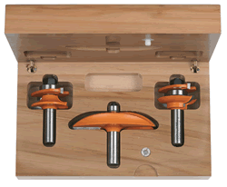 CMT 800.513.11 CMT 3-Piece Kitchen Router Bit Set - Profile A2 800.513.11