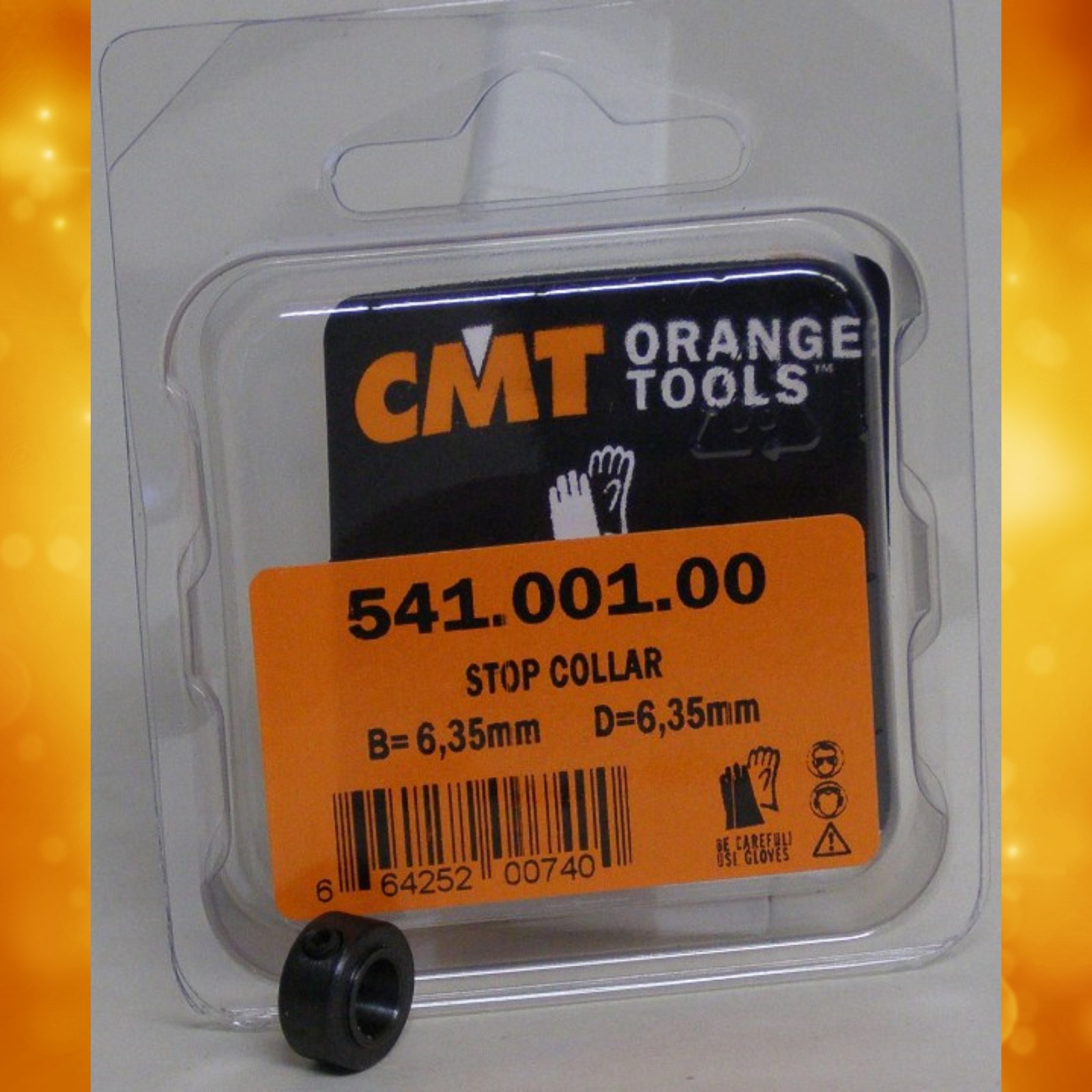 CMT Stop Collars for 1/4" Shanks 541.001.00