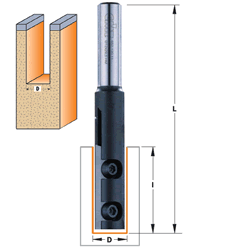 CMT Straight Router Bits with Knives 652.627.11 CMT Straight Router Bits with Knives for Laminates 652.627.11