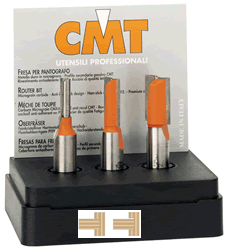CMT 811.501.11 CMT Plywood Groove Router Bit Set 1/2" shank 811.501.11