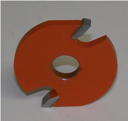 CMT 822.010.10 CMT Two-flute Blade, 1/4" Slot Cutter Router Bit 822.010.11