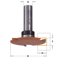 CMT 822.016.11B CMT 1/8" Slot cutter with bearing 822.016.11B