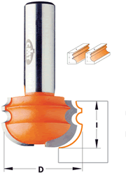 CMT Molding Router Bit System 856.851.11 CMT Molding Router Bit System, Profile B, 1/2" shank 856.851.11