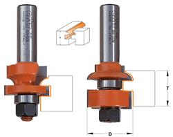 CMT 891.512.11 CMT Thumbnail Rail and Stile Router Bit Set 891.512.11