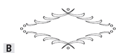 CMT RCS-504  B - Florentine drawer - 7-5/8" x 3-3/8" (Qt 2) RCS-504