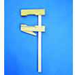 HZ-12 Gross Stabil Cam-Action Wood Clamps 4-1/4" Throat  Useable Length 12" HZ-12