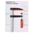 U5.5-24 Gross Stabil Malleable Iron sliding Arm Clamp -Throat 5.5" Useable Length 24" U5.5-24
