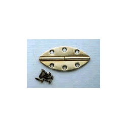 Lamello Duplex Hinges 20 - Black, (10 Left and 10 Right) (Brass Shown) 166023