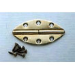 Lamello Duplex Hinges 20 - Black, (10 Left and 10 Right) (Brass Shown) 166023