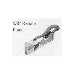 635-4100 Clifton 5/8" Rebate Plane 635-4100