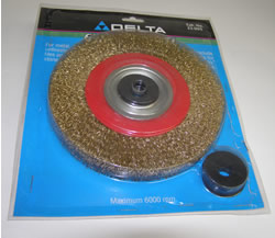 Delta 6" Wire Wheel 23-095 Delta 6" Wire Wheel (Fine)23-095 Delta 6" Wire Wheel (Fine) 23-095