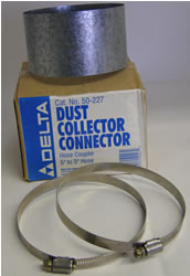 50-227 Delta 5" Hose Coupler (metal) 50-227