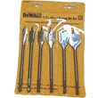 DW1587 DeWalt 6 Pc. Wood Boring Bit Set DW1587