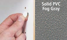 FastCap Peel & Stick PVC Screw Cover Caps 9/16" 260 Caps (Fog Gray)