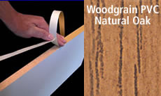 FastCap Edge Banding Tape FE.WP.1516-50.NO 15/16" 50 ft Roll Wood Grain PVC (Natural Oak)