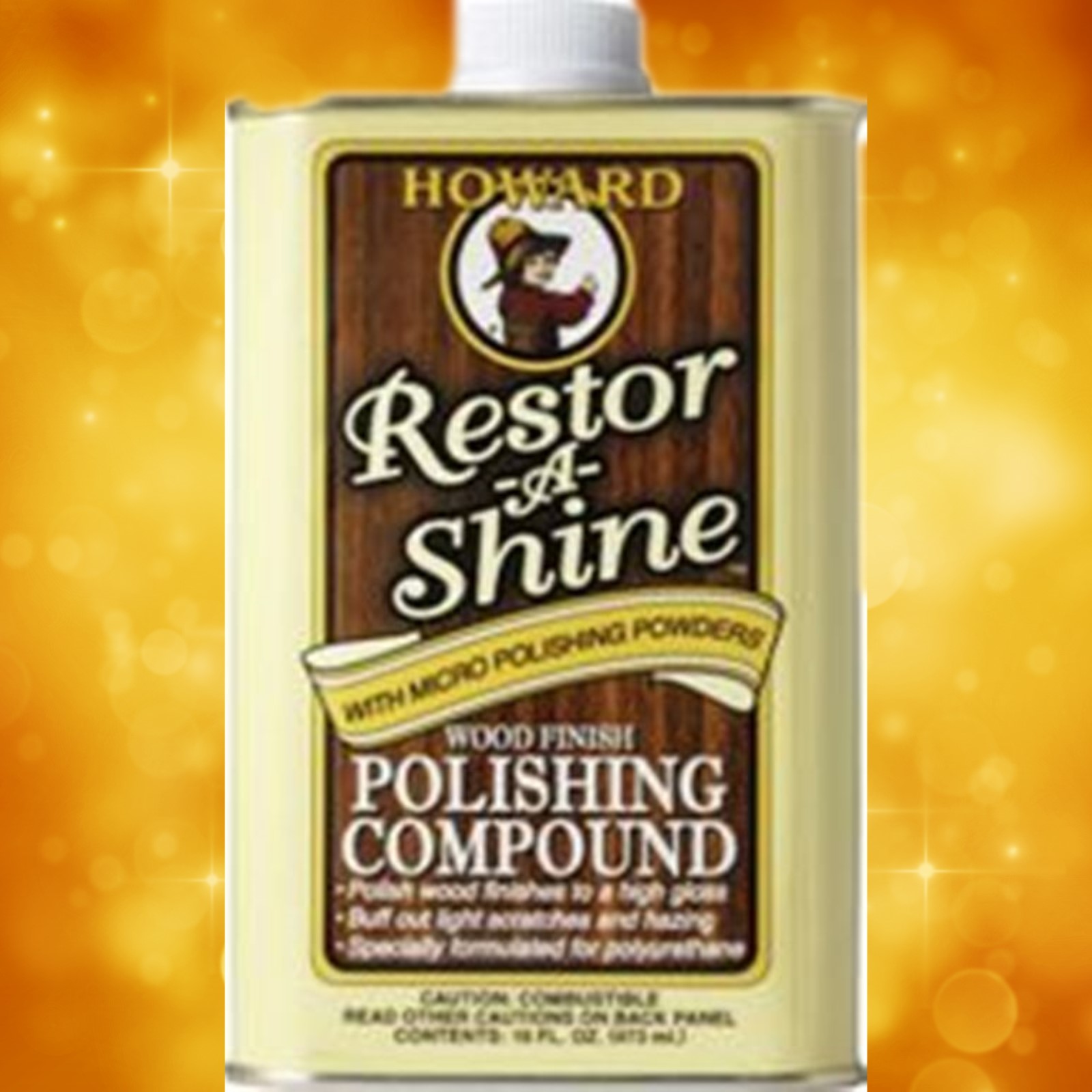 Howard Restor-A-Shine RS0016 16oz Can RS0016