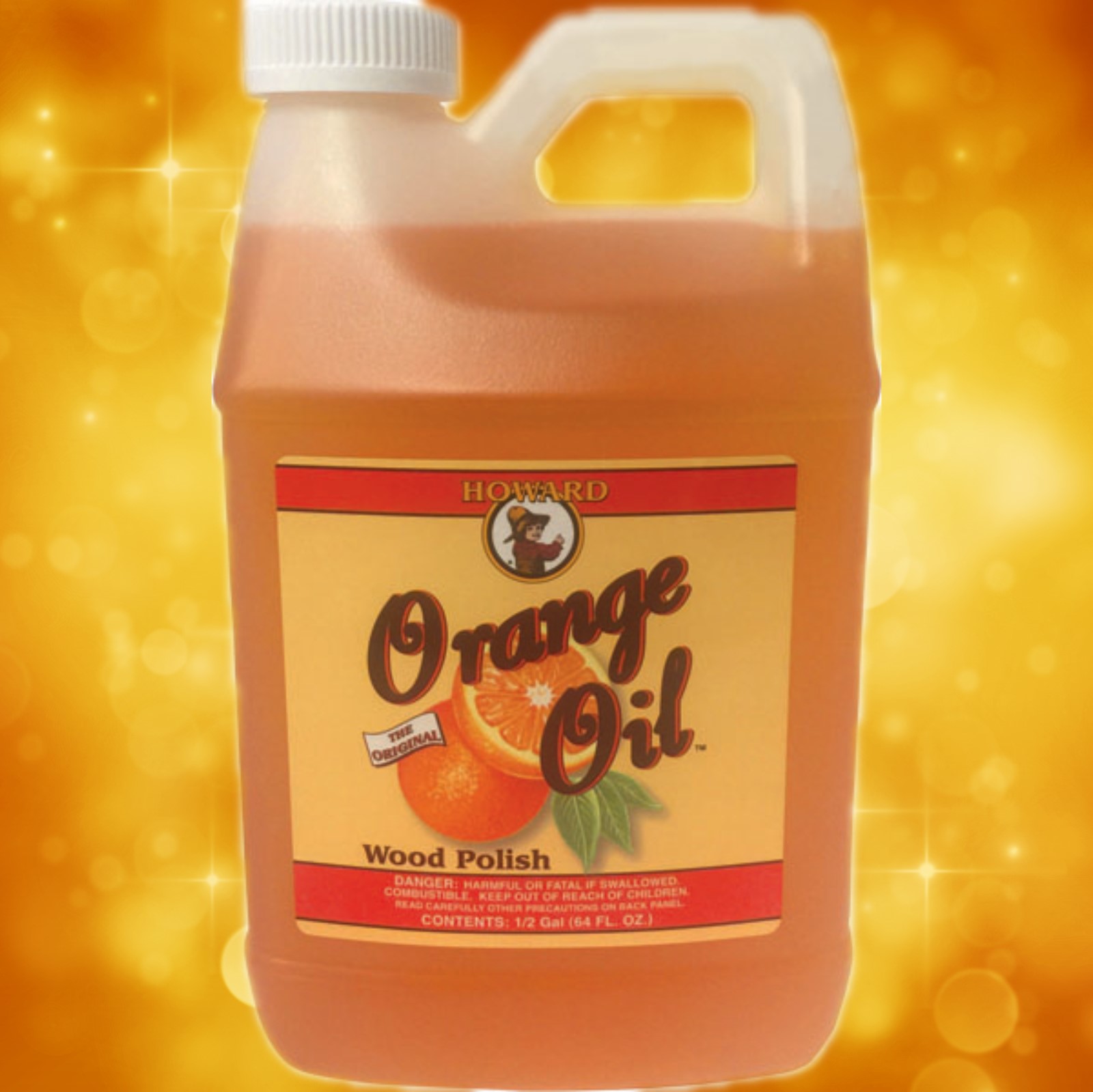 Howard's Orange Oil 64oz. (1/2 Gal.) OR0064