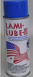 Lami-Lube III Spray on Lubricant (Non-Silicone) Lami-Lube III