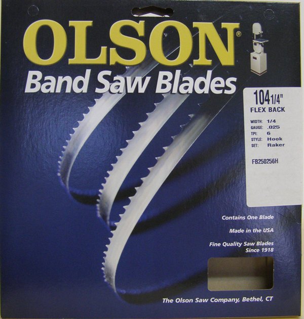 Olson 104-1/2 Band Saw Blade FB250256HXL