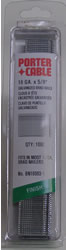 Porter Cable 18 GA. X 5/8" Galvanized Brad Nails Quanity of 1000 BN18063-1 Porter-Cable 18 GA. X 5/8" Galvanized Brad Nails Quanity of 1000 BN18063-1