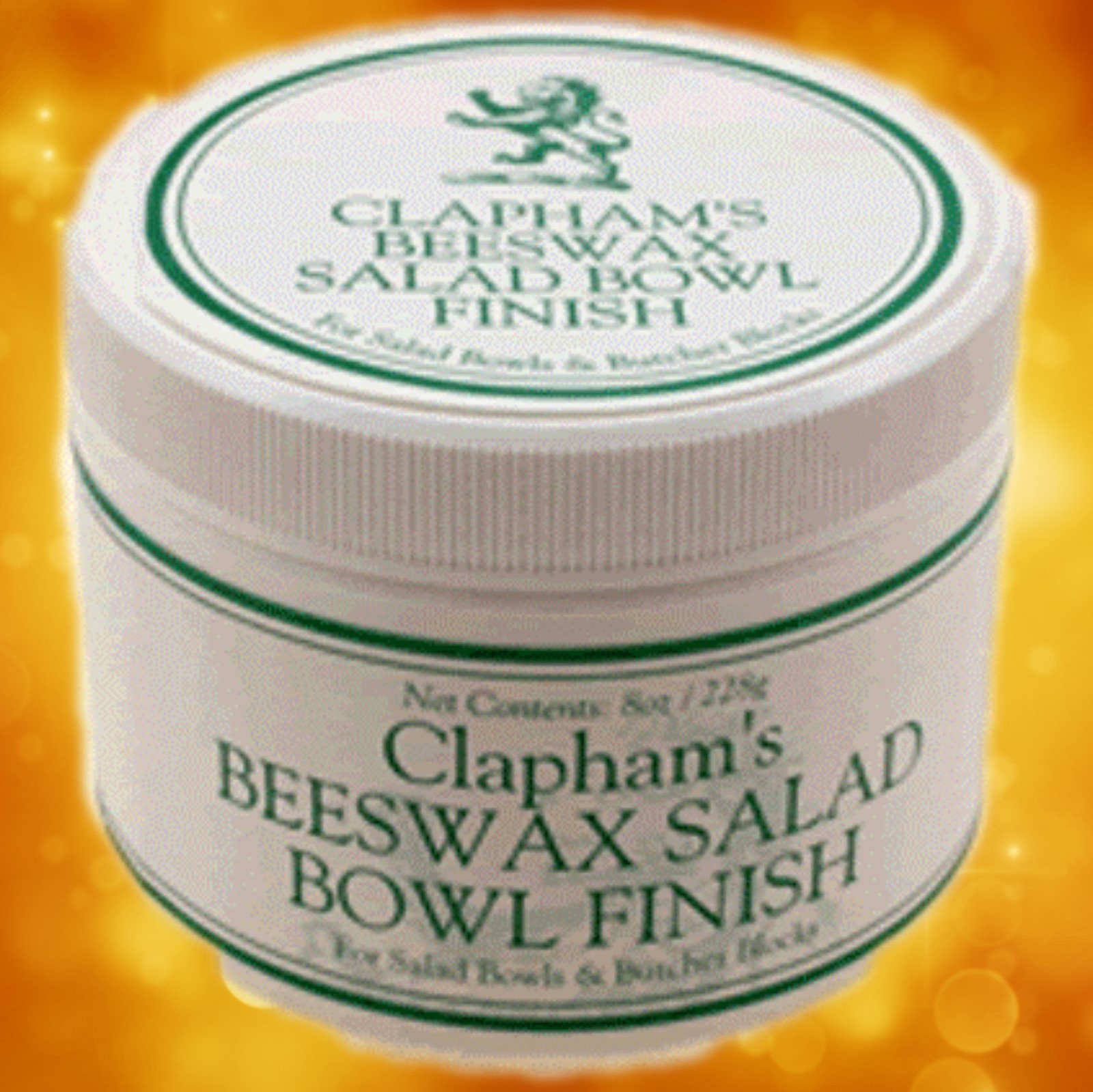 Clapham's Beeswax Salad Bowl Finish 870-3008 Clapham's Beeswax Salad Bowl Finish 870-3008