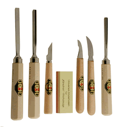 Two Cherries Chisels- Small Set of Seven 515-3427 Two Cherries Small Set of Seven  515-3427