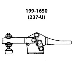 199-1650 De-Sta-Co Hold-Down Clamp with Lateral Support Model (237-U) 199-1650
