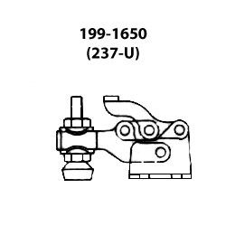 199-1700 De-Sta-Co Hold-Down Clamp Low  Model (309-U) 199-1700