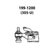 199-1200 De-Sta-Co Hold-Down Clamp Low Model (305-U) 199-1200