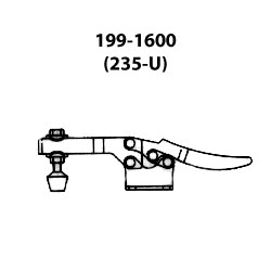 199-1600 De-Sta-Co Hold-Down Clamp Model (235-U) 199-1600