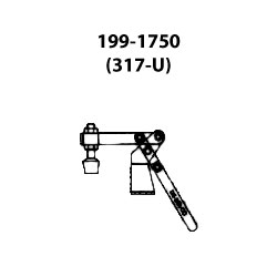 199-1750 De-Sta-Co Hold-Down Clamp Model (317-U) 199-1750