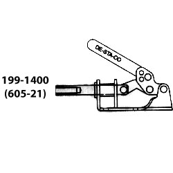 199-1400 De-Sta-Co Straight Line Push and Pull  Model (605-21) 199-1400
