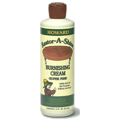 Howard's New Restor-A-Shine Burnishing Cream BC016 Howard's New Restor-A-Shine Burnishing Cream (Super Fine) 16z (1 Pint)  BC0016
