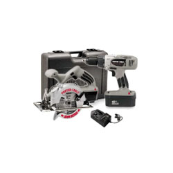 9984CS Porter-Cable 19.2 Volt Cordless Grip-to-Fit Drill/Driver/Circular Saw Combo Kit 9984CS