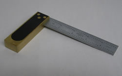 Gladstone 302-1006U 6" Rosewood Precision Square