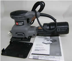 Porter Cable Sander 342U Porter-Cable Quarter Sheet Palm-Grip Finishing Sander 342U