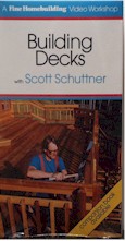 Building Decks with Scott Schuttner  (VHS) 060077 
