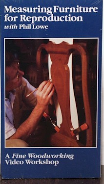 Measuring Furniture for Reproduction / Lowe  (VHS) 060095
