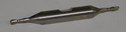 Sherline 1/8" END MILL (DOUBLE-ENDED), 2-FLUTE, 3/8" SHANK 7402