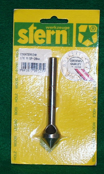 570-9220 Stern Countersink for up 20mm holes 570-9220