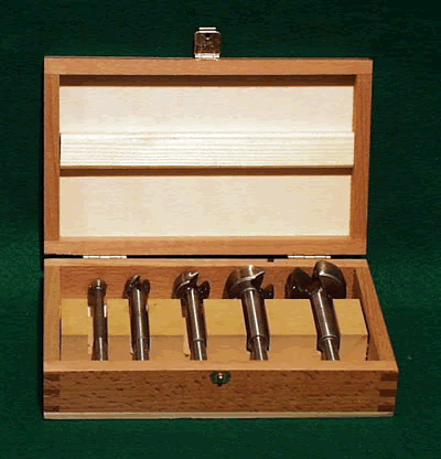 Stern Forstner Bit Set 570-3100 Stern Forstner Bit Set of 5 , 3/8" 1/2", 3/4", 1", 1-1/4" 570-3100