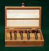 Stern Forstner Bit Set  570-3100 Stern Forstner Bit Set of 5 , 3/8" 1/2", 3/4", 1", 1-1/4" 570-3100