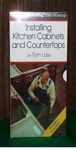 060061 Installing Kitchen Cabinets and Countertops with Tom Law (VHS) 060061