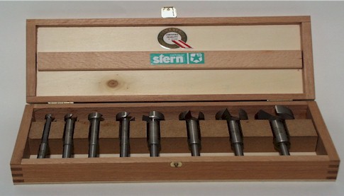 Stern Forstner Bit Set 570-3150 Stern Set of 8 3/8", 1/2", 5/8", 3/4", 7/8", 1", 1-1/4", 1-1/2 570-3150