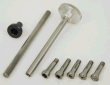 Sherline 1160 Sherline 5 Piece WW Collet Set and Drawbar (Metric 1178) 1160