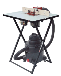 3100 Rousseau Folding Router Table (Shown with optional equipment) 3100RT