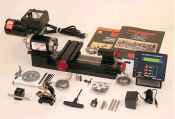 4000B-DRO Sherline 3.5" Lathe, 8" Bed with P/N 8200 2-axis digital readout/RPM display factory installed (Inch) 4000B-DRO